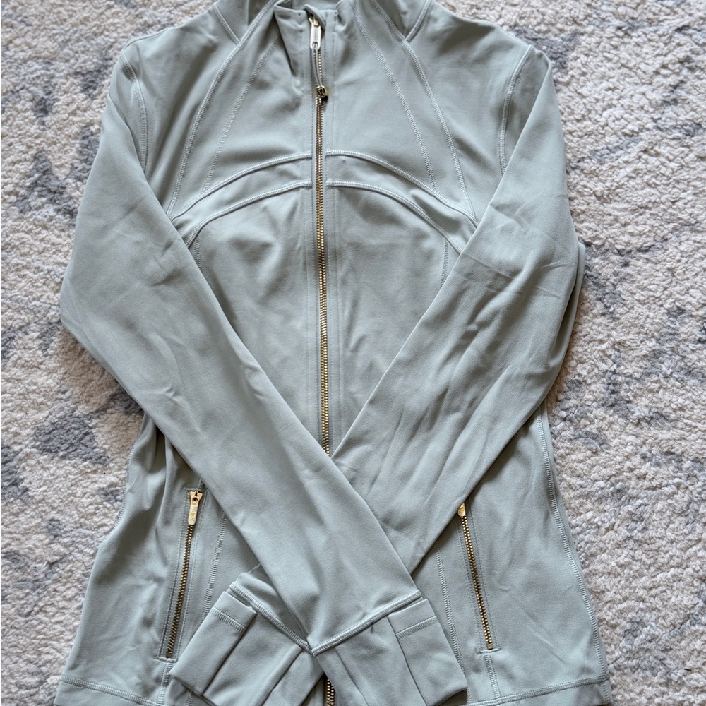 lululemon athletica Define Jacket - Fog Green/Gold/Gold-0 - Picture 2 of 7